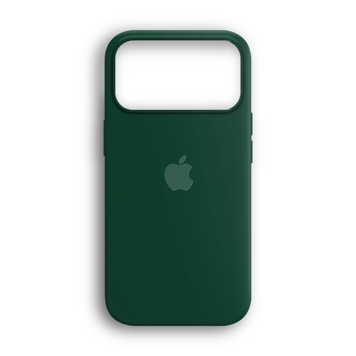 Yeşil lansman silikon iPhone kılıf – iPhone Air, 17 Pro ve 18 serisi için