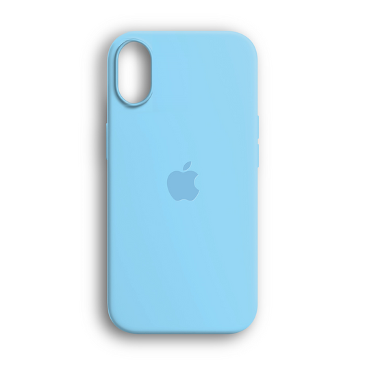 iPhone 17 Bebe Mavisi lansman silikon kılıf