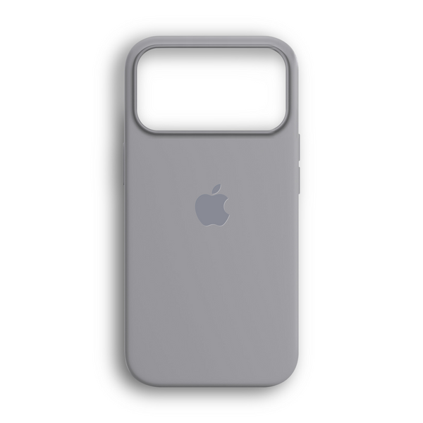 iPhone 17 Pro Uyumlu Lansman Silikon Kılıf – Gri