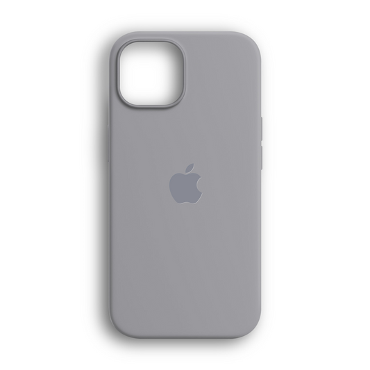 iPhone 16 Pro Max Gri lansman silikon kılıf