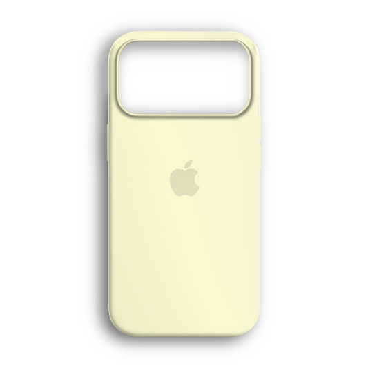 iPhone 18 Pro Max Krem lansman silikon kılıf