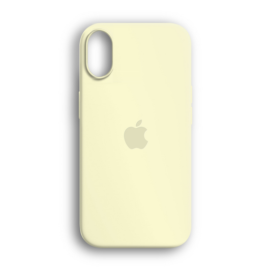 iPhone 17 Krem lansman silikon kılıf