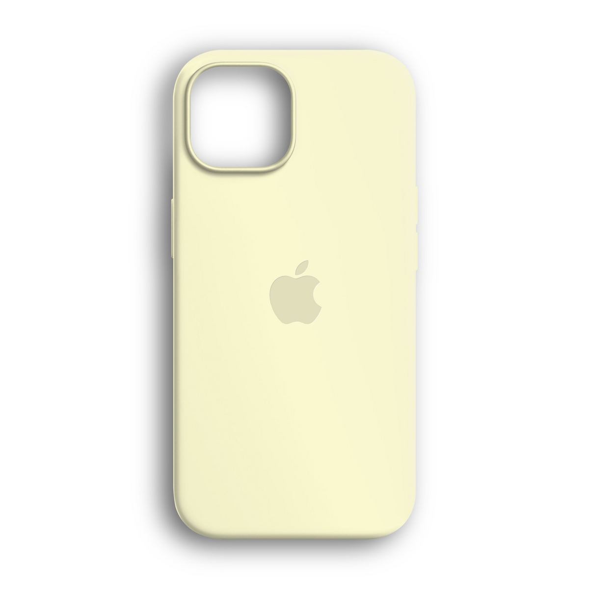 Krem lansman silikon iPhone kılıf – iPhone 11–15, 16 Pro ve 16 Pro Max için