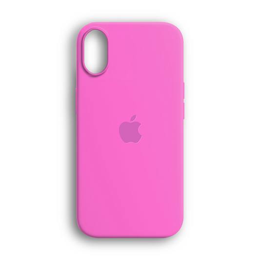 iPhone 17 Pembe lansman silikon kılıf