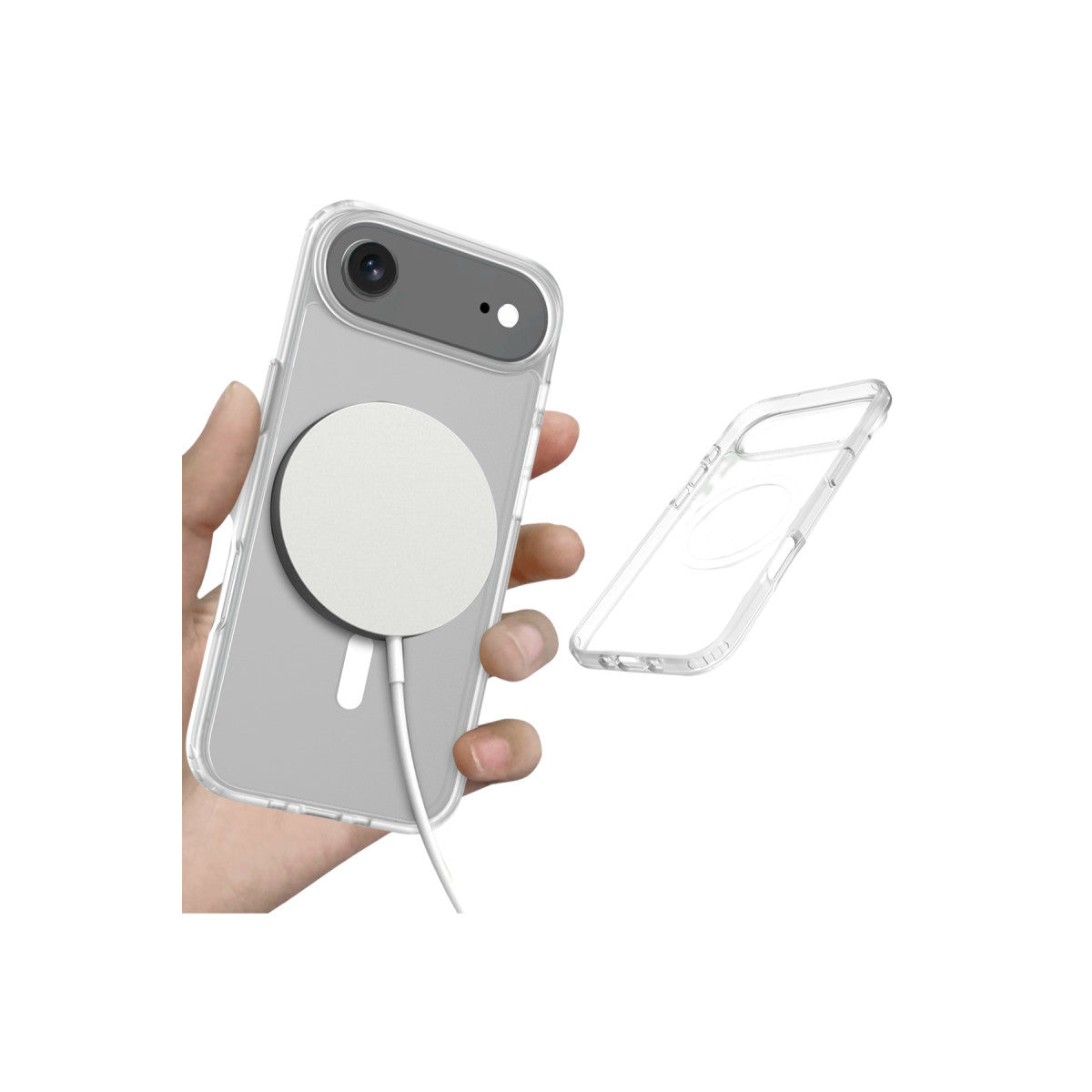 iPhone Air şeffaf Jota MagSafe kılıf – görsel 4