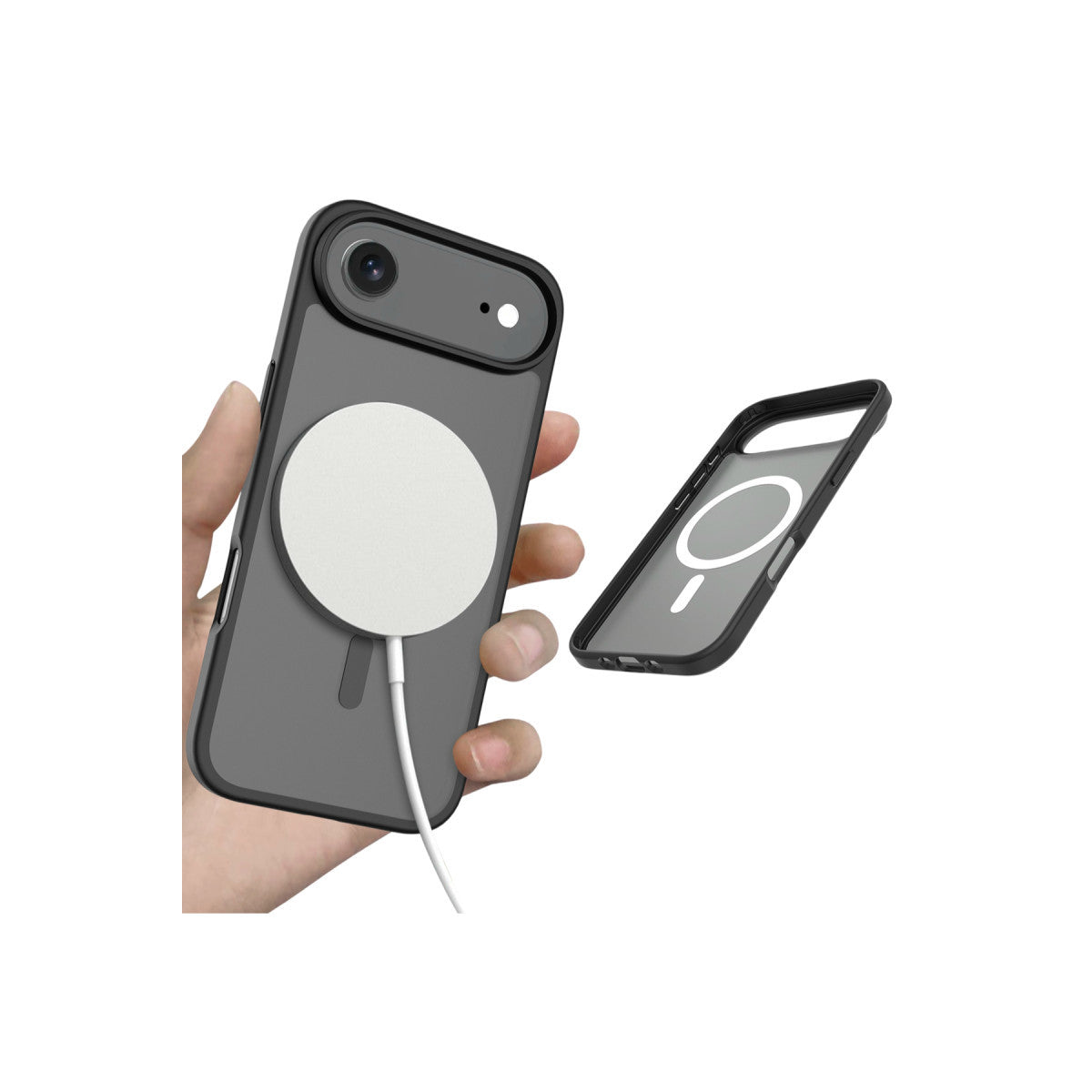 iPhone Air siyah Jota MagSafe kılıf – görsel 4