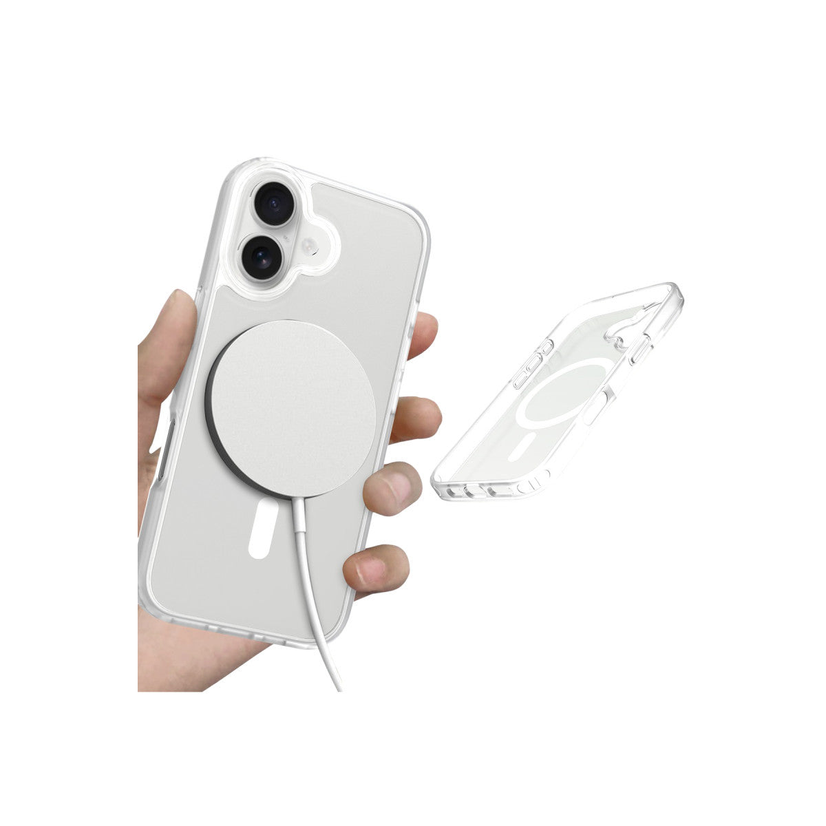 iPhone 17 şeffaf Jota MagSafe kılıf – görsel 4