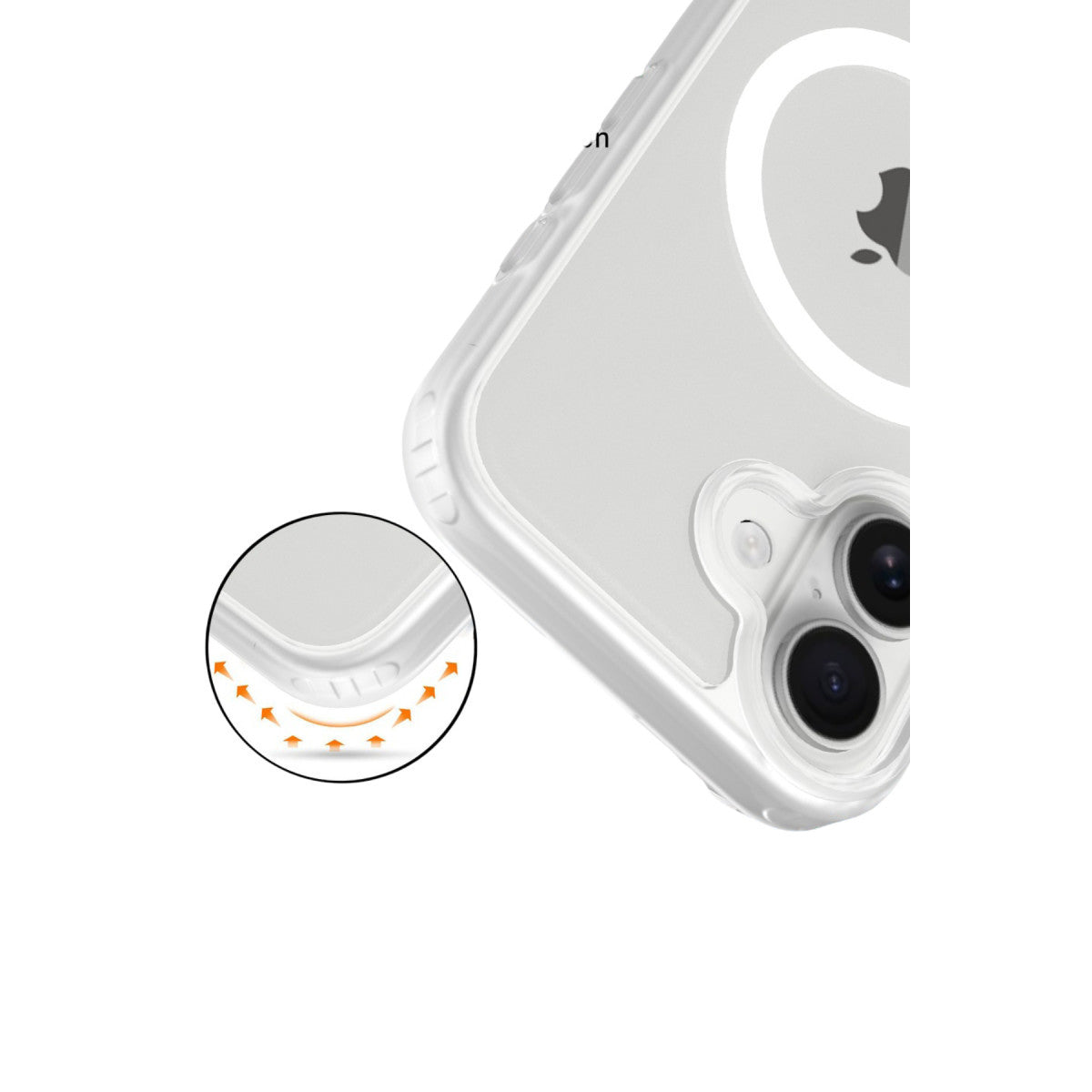 iPhone 17 şeffaf Jota MagSafe kılıf – görsel 3