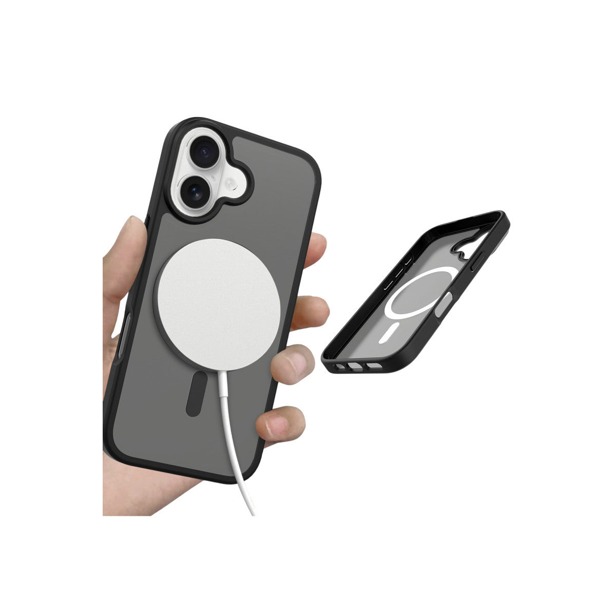 iPhone 17 siyah Jota MagSafe kılıf – görsel 4