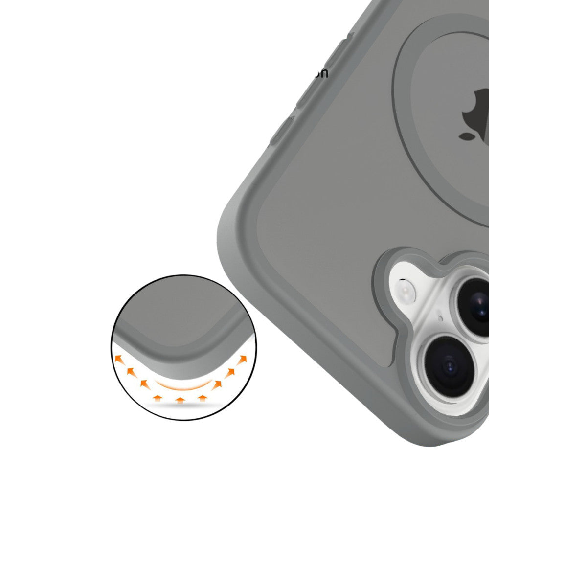 iPhone 17 titan gri Jota MagSafe kılıf – görsel 3