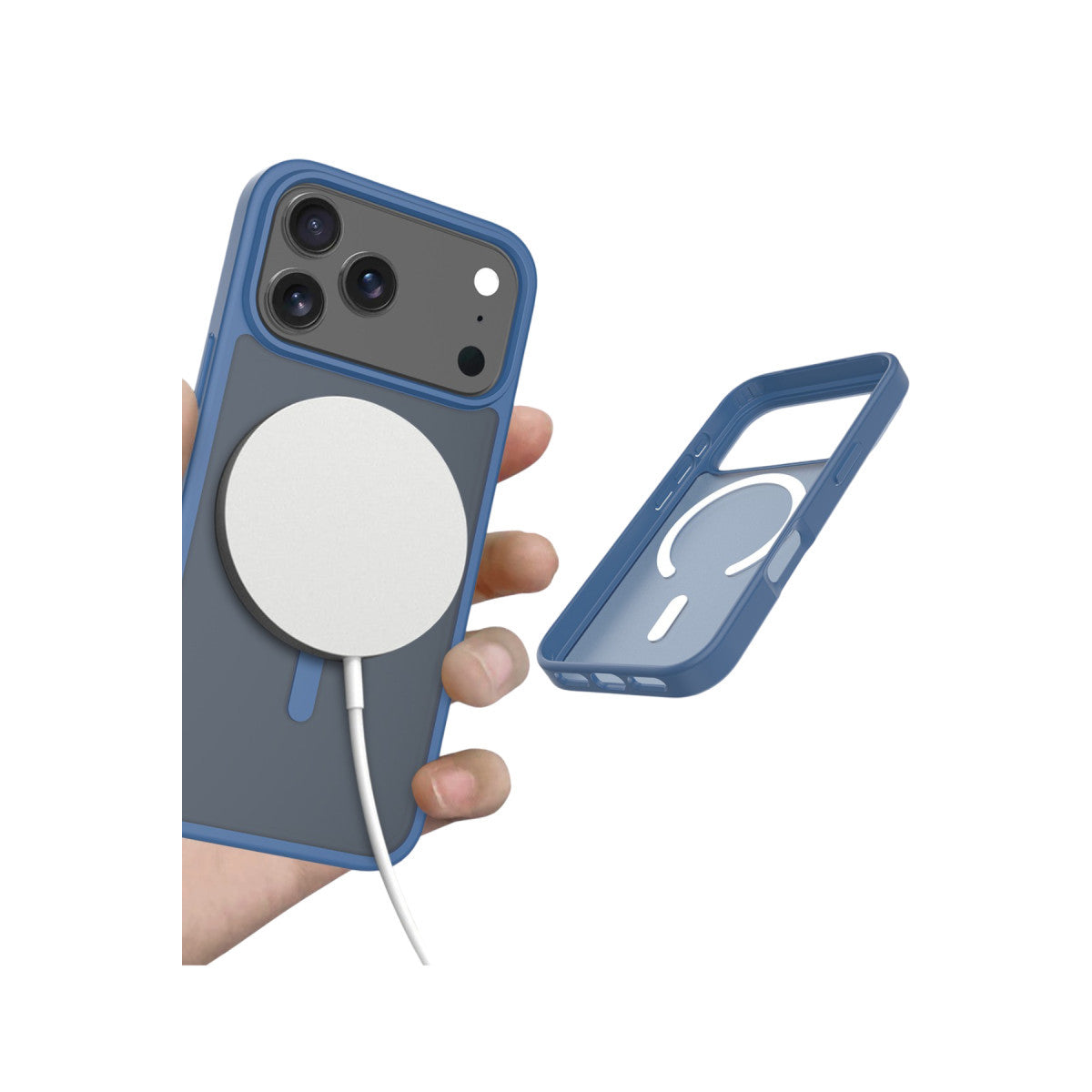 iPhone 17 Pro lacivert Jota MagSafe kılıf – görsel 4