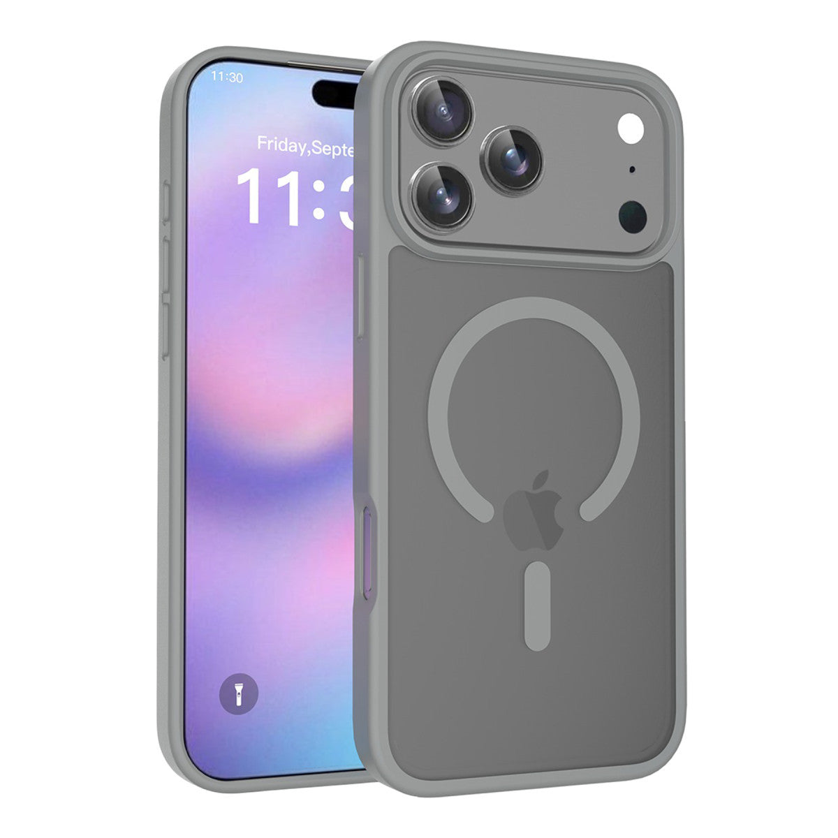 iPhone 17 Pro titan gri Jota MagSafe kılıf