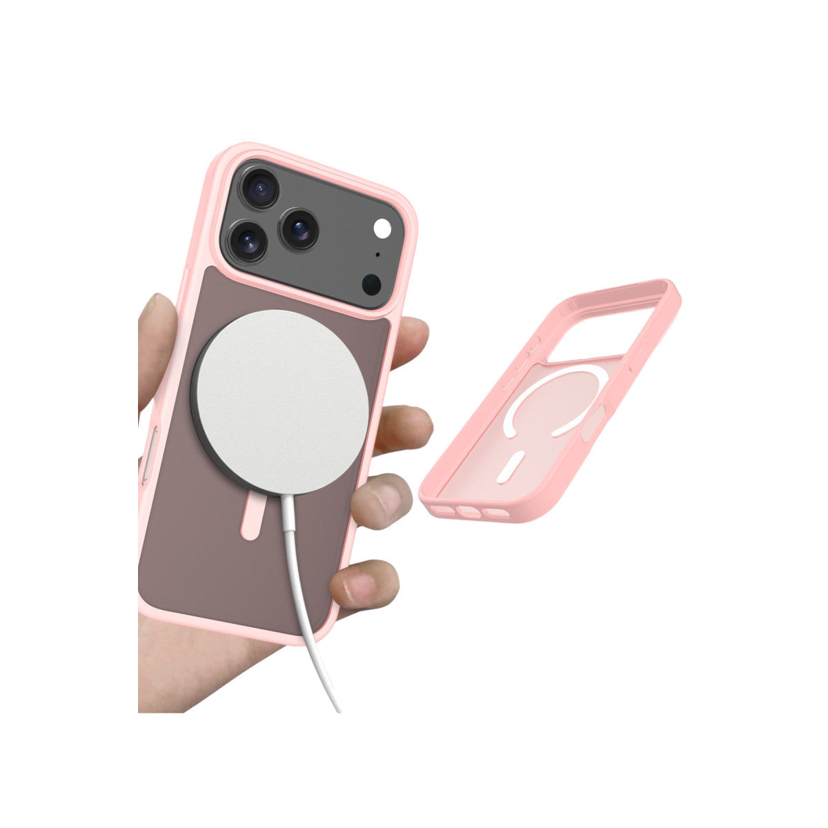 iPhone 17 Pro Max pudra Jota MagSafe kılıf – görsel 3
