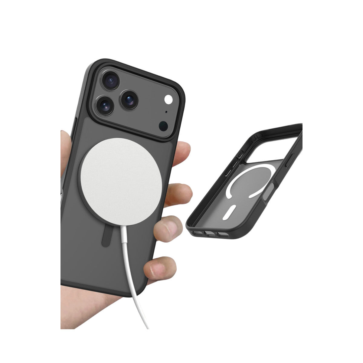 iPhone 17 Pro Max siyah Jota MagSafe kılıf – görsel 4