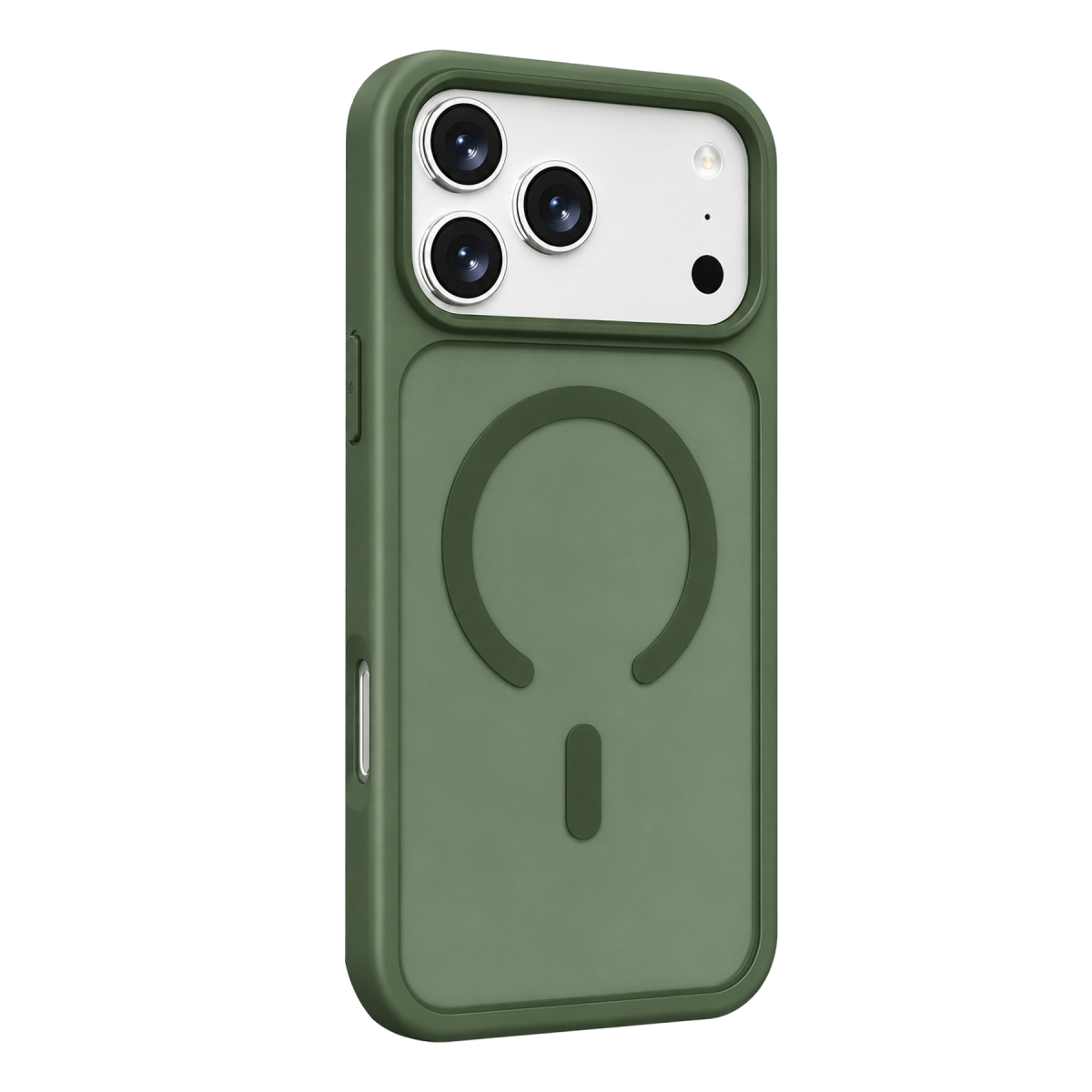 iPhone 18 Pro Max koyu yeşil Jota MagSafe kılıf – görsel 3
