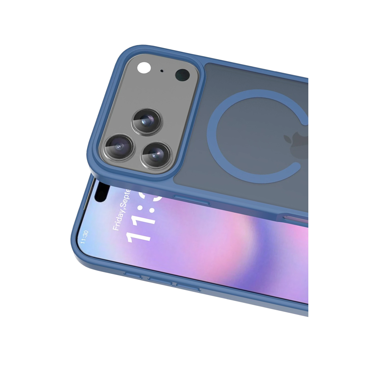 iPhone 18 Pro Max lacivert Jota MagSafe kılıf – görsel 2