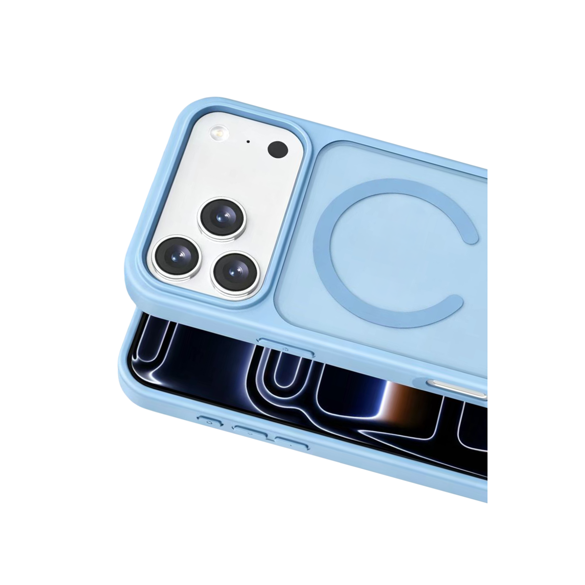 iPhone 18 Pro Max mavi Jota MagSafe kılıf – görsel 2