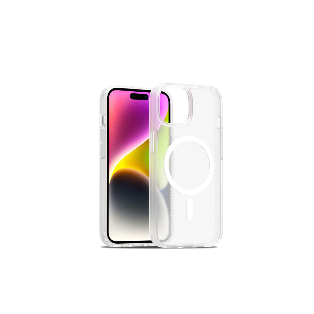 iPhone 14 şeffaf Jota MagSafe kılıf