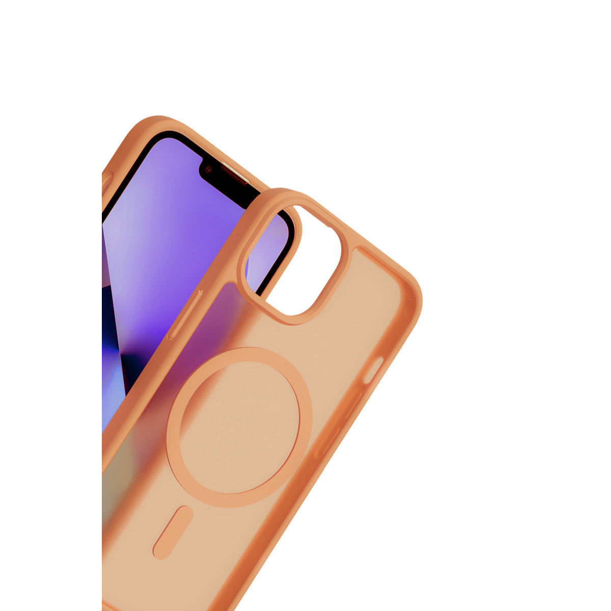 iPhone 15 turuncu Jota MagSafe kılıf – görsel 2
