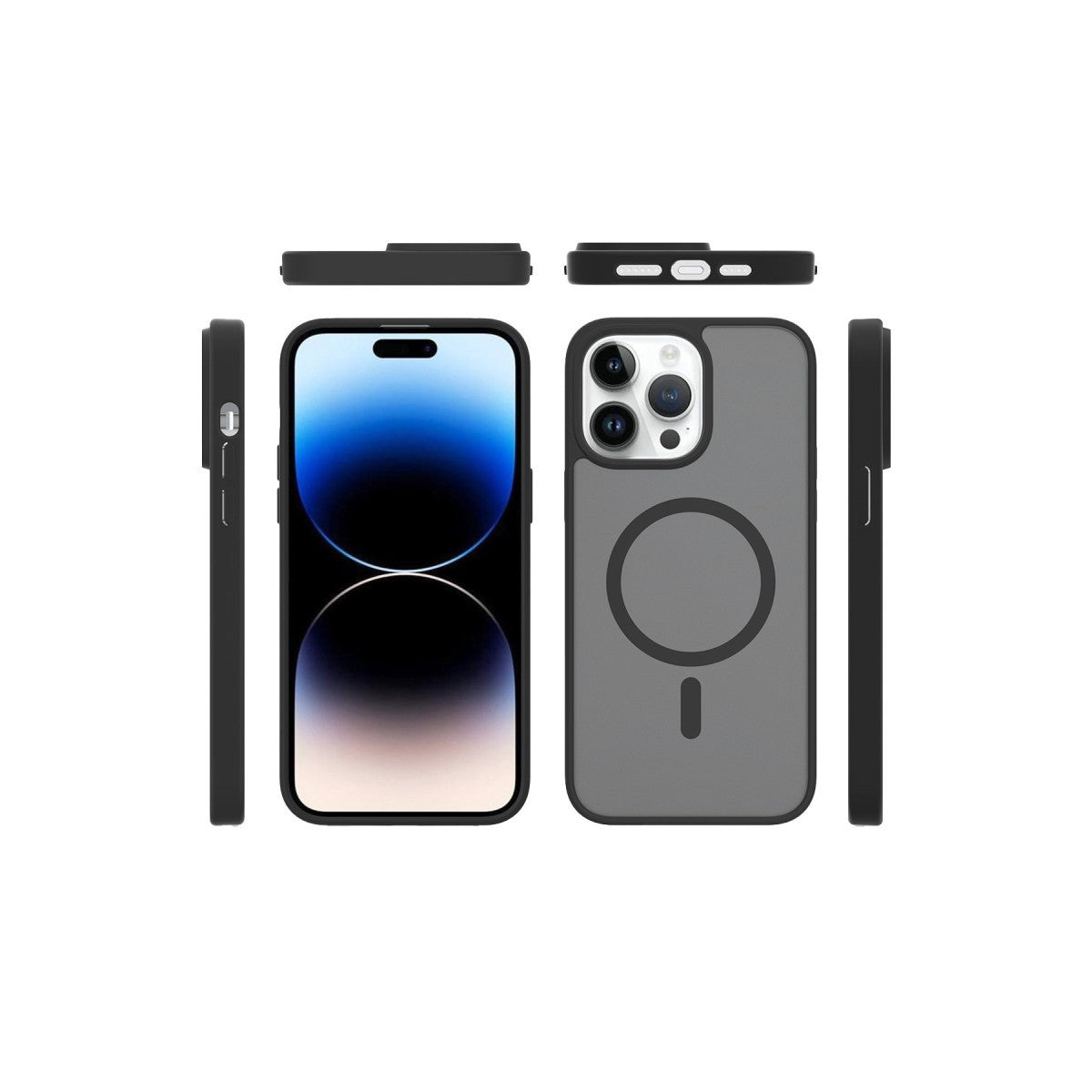 iPhone 15 Pro titan gri Jota MagSafe kılıf – görsel 2