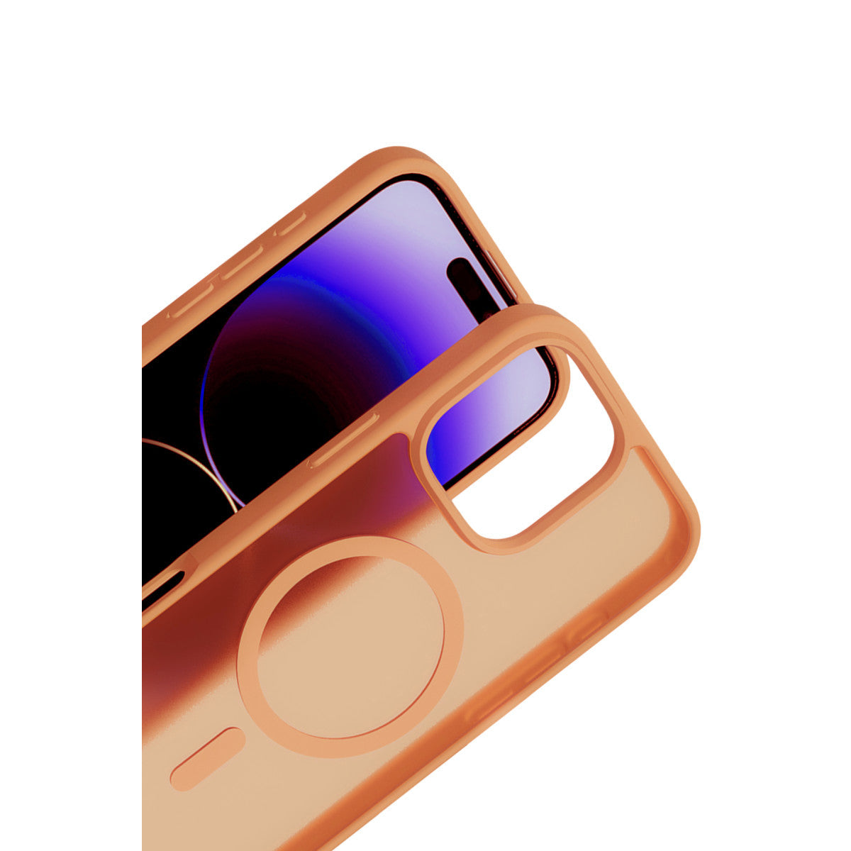 iPhone 16 Pro turuncu Jota MagSafe kılıf – görsel 3