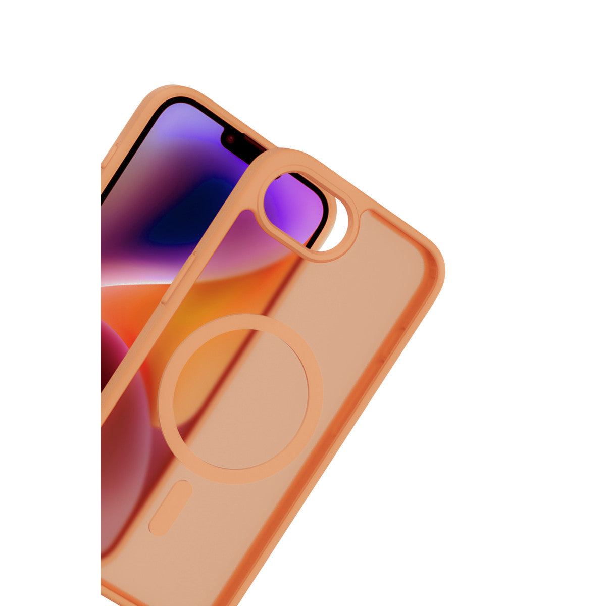 iPhone 16e turuncu Jota MagSafe kılıf – görsel 2
