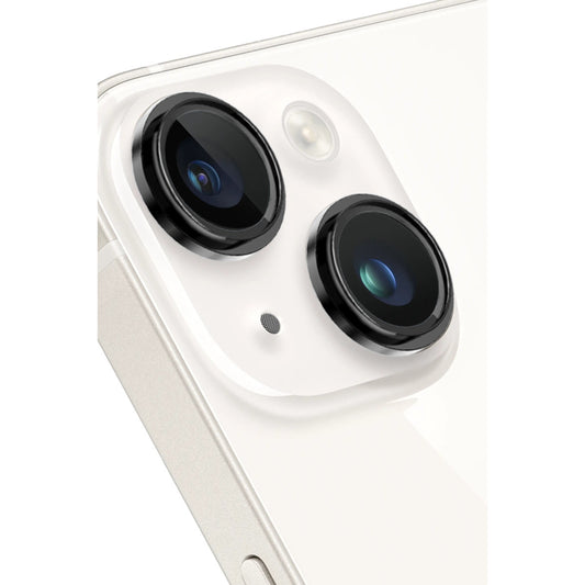 iPhone 14 / 14 Plus kamera lens koruyucu siyah