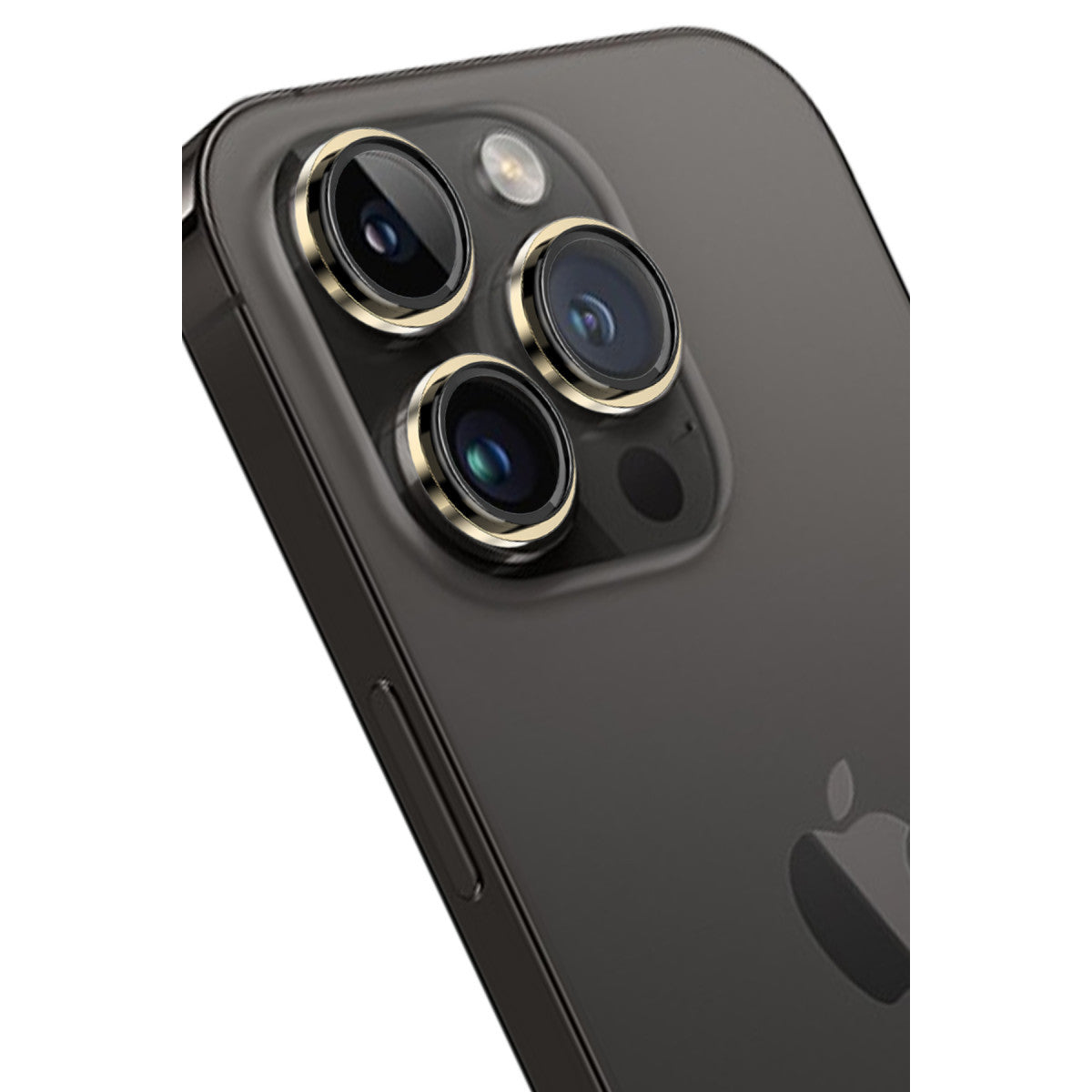 iPhone 14 Pro / 14 Pro Max kamera lens koruyucu gold