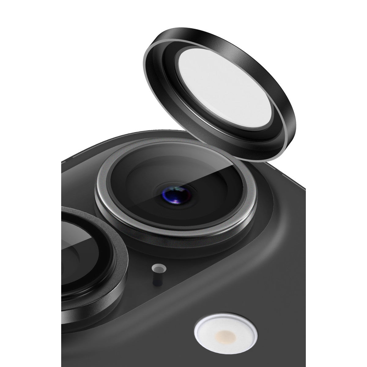 iPhone 16 / 16 Plus kamera lens koruyucu gümüş – görsel 4