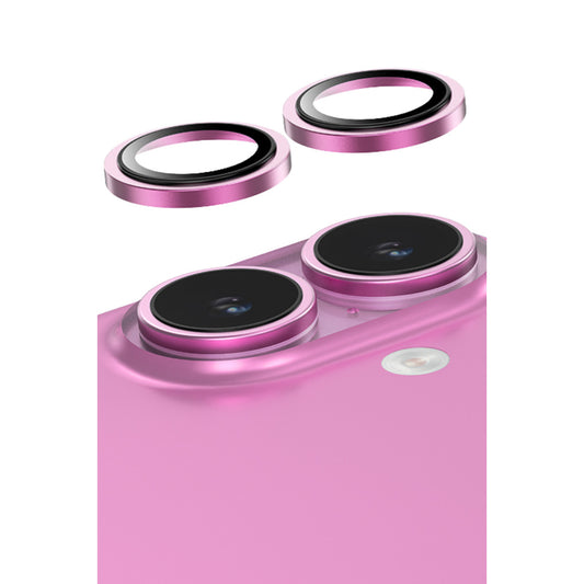 iPhone 16 / 16 Plus kamera lens koruyucu pembe