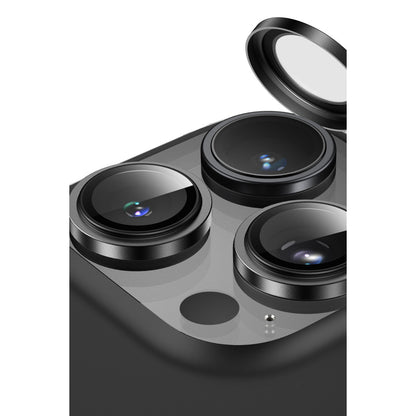 iPhone 16 Pro / 16 Pro Max kamera lens koruyucu çöl titanyum – görsel 2