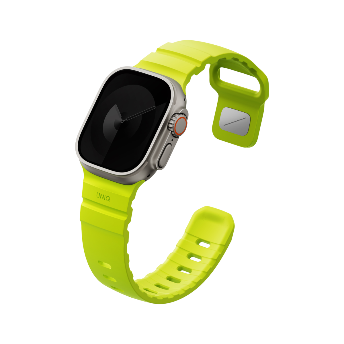 Uniq Alton silikon Apple Watch kordon açık yeşil