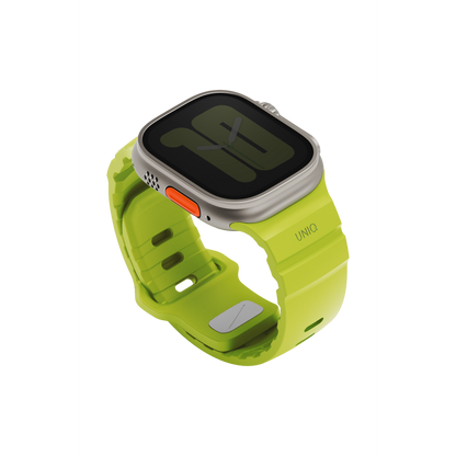 Uniq Alton silikon Apple Watch kordon açık yeşil – görsel 2